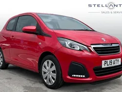 Red Used 2019 Peugeot 108 Active Hatchback | £6,404 (Good price)