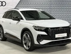 White Used 2024 Audi Q4 e-tron Black Edition SUV | £37,004