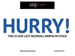 Blue Used 2014 Vauxhall Meriva MPV | £4,695 (Fair price)