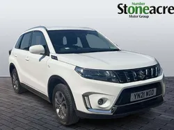 White Used 2021 Suzuki Vitara SZ4 SUV | £12,895 (Good price)