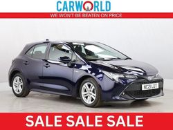 Blue Used 2021 Toyota Corolla Hatchback | £12,068 (A bit pricey)