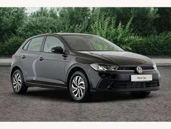 Black New 2025 VW Polo Life Hatchback | £21,195 (Good price)