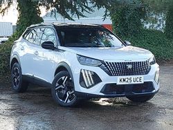 White Used 2025 Peugeot 2008 GTi SUV | £21,998