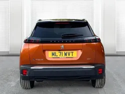 Orange fusion Used 2021 Peugeot e-2008 GT SUV | £15,495 (Fair price)