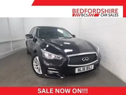Black Used 2016 Infiniti Q50 Sedan | £8,398 (Fair price)