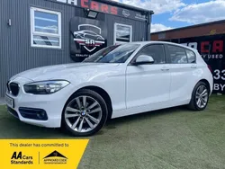 White Used 2015 BMW 118 Sport Line Hatchback | £7,495 (A bit pricey)