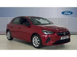 Red Used 2021 Vauxhall Corsa Hatchback | £10,563 (Fair price)