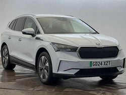 Moon white metallic New 2024 Skoda Enyaq iV SUV | £28,995 (Good price)