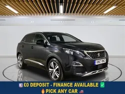 Black Used 2017 Peugeot 3008 GT-line SUV | £11,049 (Good price)