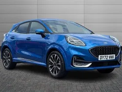 Blue Used 2022 Ford Puma ST-Line Hatchback | £19,950 (Fair price)