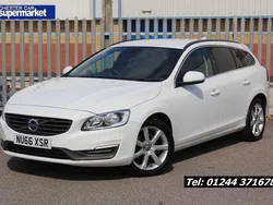 White Used 2016 Volvo V60 SE Estate | £9,999 (Fair price)