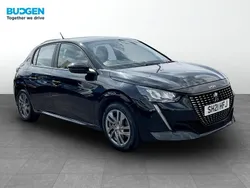 Black Used 2021 Peugeot 208 Active Premium Hatchback | £10,900 (Fair price)