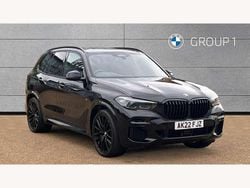 Black Used 2022 BMW X5 M Sport SUV | £49,995 (A bit pricey)