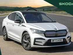 Silver Used 2023 Skoda Enyaq iV vRS SUV | £32,995 (A bit pricey)