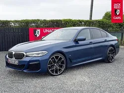 Blue Used 2021 BMW 520 M Sport Sedan | £20,999 (Good price)