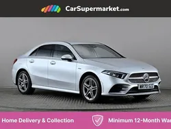 Silver Used 2020 Mercedes A250 AMG line Sedan | £16,597 (Fair price)