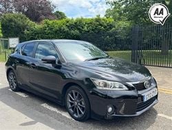 Black Used 2012 Lexus CT200h Hatchback | £6,495 (Fair price)