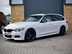 White Used 2018 BMW 320 M Sport Estate | £14,995 (Fair price)