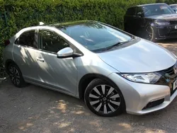 Silver Used 2014 Honda Civic SR Hatchback | £8,800 (Fair price)