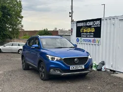 Blue Used 2020 MG ZS Exclusive Sedan | £8,690