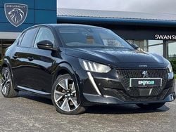 Black Used 2021 Peugeot e-208 Premium Hatchback | £10,990 (Fair price)