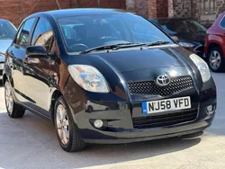 Black Used 2008 Toyota Yaris Hatchback | £2,990 (Fair price)