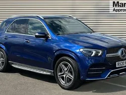 Blue Used 2020 Mercedes GLE450 AMG AMG line SUV | £41,995 (Fair price)