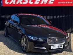 Black Used 2017 Jaguar XE R-Sport Sedan | £11,599 (Fair price)