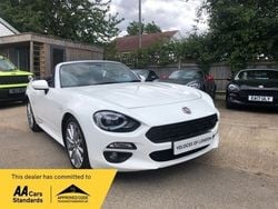 White Used 2017 Fiat 124 Spider Lusso Plus Cabriolet | £14,995 (Fair price)