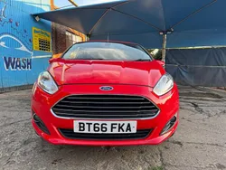 Red Used 2017 Ford Fiesta Titanium Hatchback | £4,395 (Fair price)