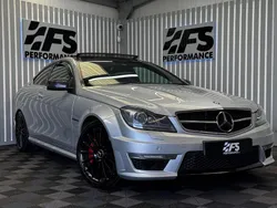 Silver Used 2011 Mercedes C63 AMG Edition 1 Coupe | £19,750 (Fair price)