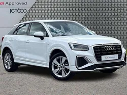 White Used 2021 Audi Q2 S-Line SUV | £18,995 (A bit pricey)