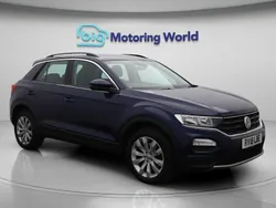 Blue Used 2018 VW T-Roc SE SUV | £13,300 (Fair price)