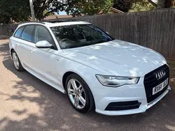 White Used 2016 Audi A6 S-Line Estate | £10,495 (Fair price)
