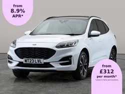 White Used 2023 Ford Kuga ST-Line X SUV | £20,352 (Fair price)
