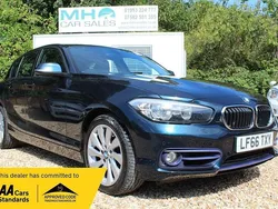 Blue Used 2016 BMW 120 Sport Line Hatchback | £5,995 (Fair price)