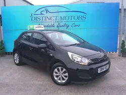 Black Used 2014 Kia Rio 2 Hatchback | £6,489 (Fair price)