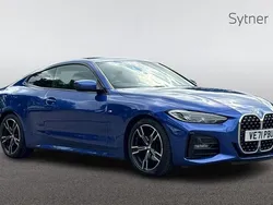 Blue Used 2022 BMW 420 M Sport Coupe | £27,000 (Good price)