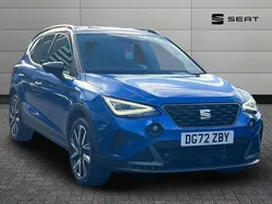 Blue Used 2022 Seat Arona FR SUV | £14,140 (Fair price)