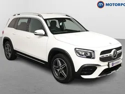 White Used 2021 Mercedes GLB200 AMG line SUV | £24,299 (Fair price)