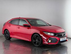 Red Used 2018 Honda Civic SR Hatchback | £10,250 (Fair price)