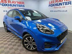 Blue Used 2021 Ford Puma Gen-E ST-Line SUV | £13,999 (Fair price)