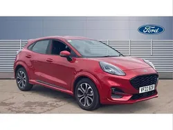 Red Used 2022 Ford Puma ST-Line SUV | £16,368 (Fair price)