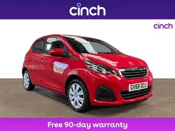 Red Used 2019 Peugeot 108 Active Hatchback | £7,499 (Fair price)