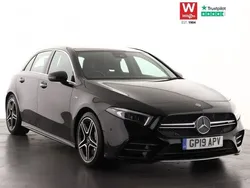 Black Used 2019 Mercedes A35 AMG Premium Plus Hatchback | £24,499 (Fair price)