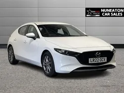 White Used 2022 Mazda 3 Hatchback | £14,600 (Good price)