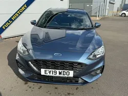 Blue Used 2019 Ford Focus ST-Line Hatchback | £10,995 (Good price)