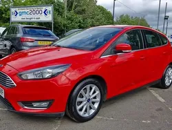 Red Used 2018 Ford Focus Titanium Hatchback | £7,295 (Good price)