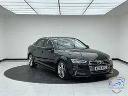 Black Used 2017 Audi A4 S-Line Sedan | £14,995 (Fair price)