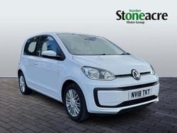 White Used 2018 VW up! move up! Hatchback | £7,783 (Fair price)